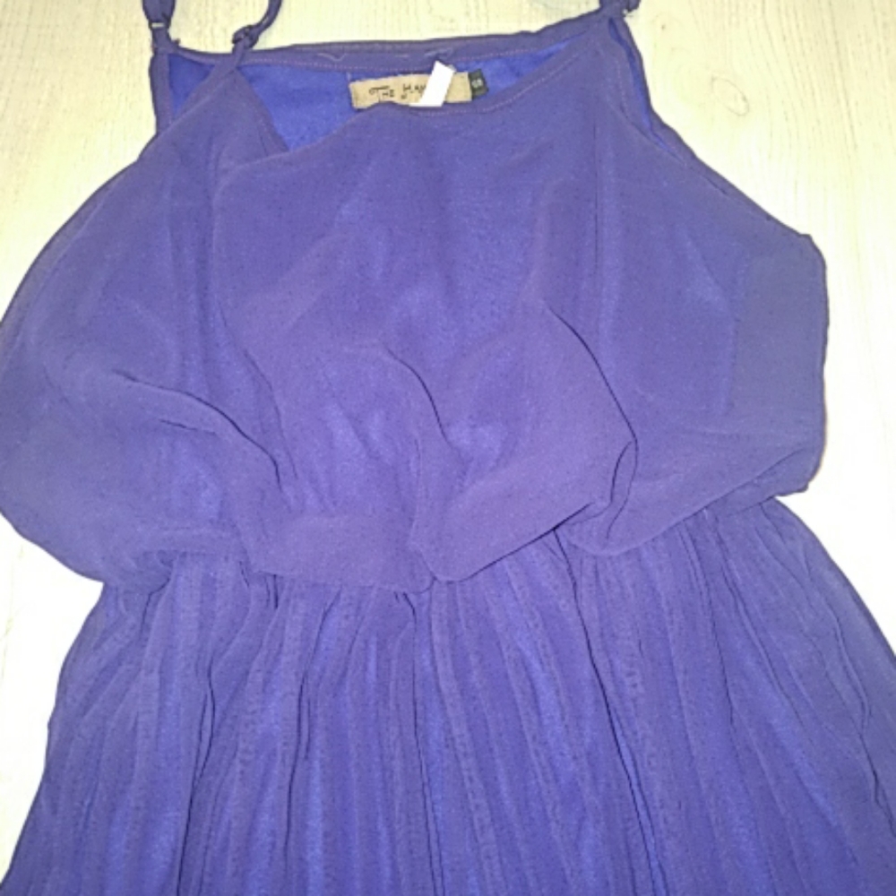Sheer purple dress - Picture 5 of 8